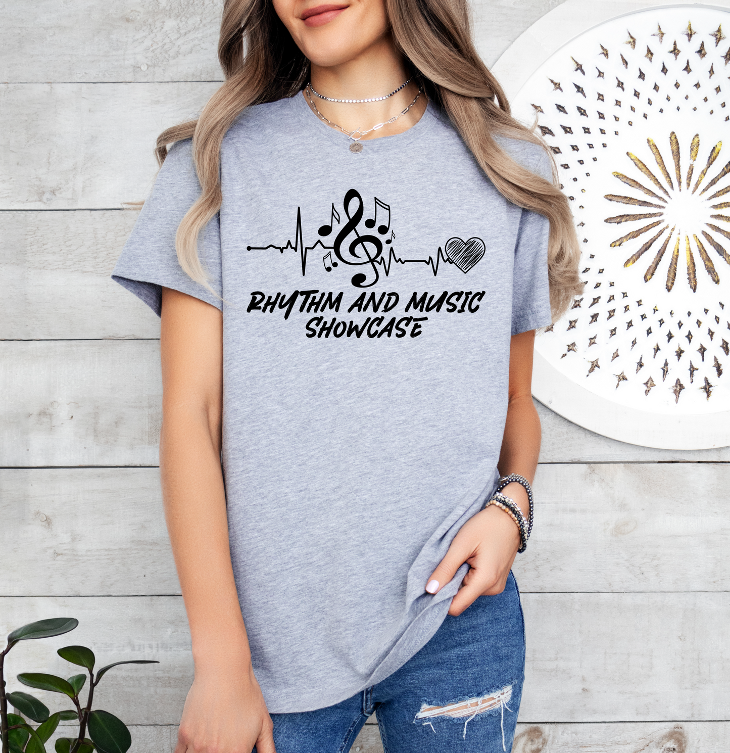 Rhythm and Music Love T-shirt