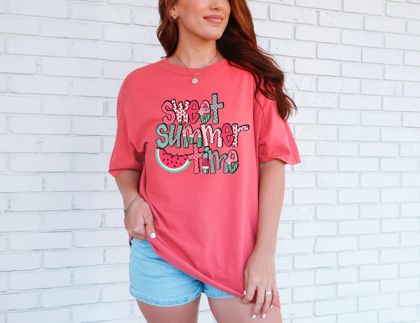 Watermelon Summer Time T-shirt