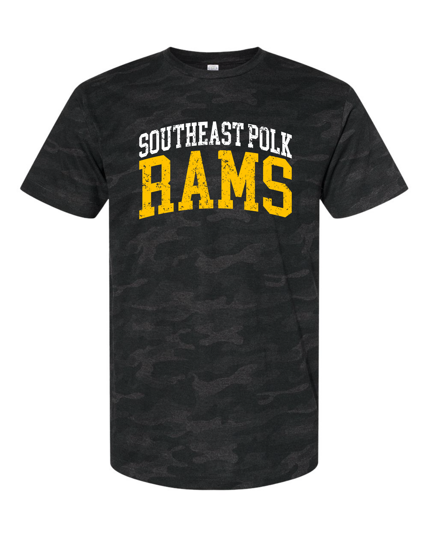 Southeast Polk Rams Camo T-shirt
