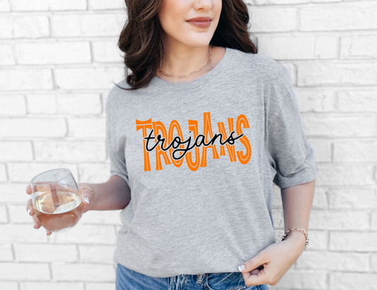 Trojans Overlay T-Shirt