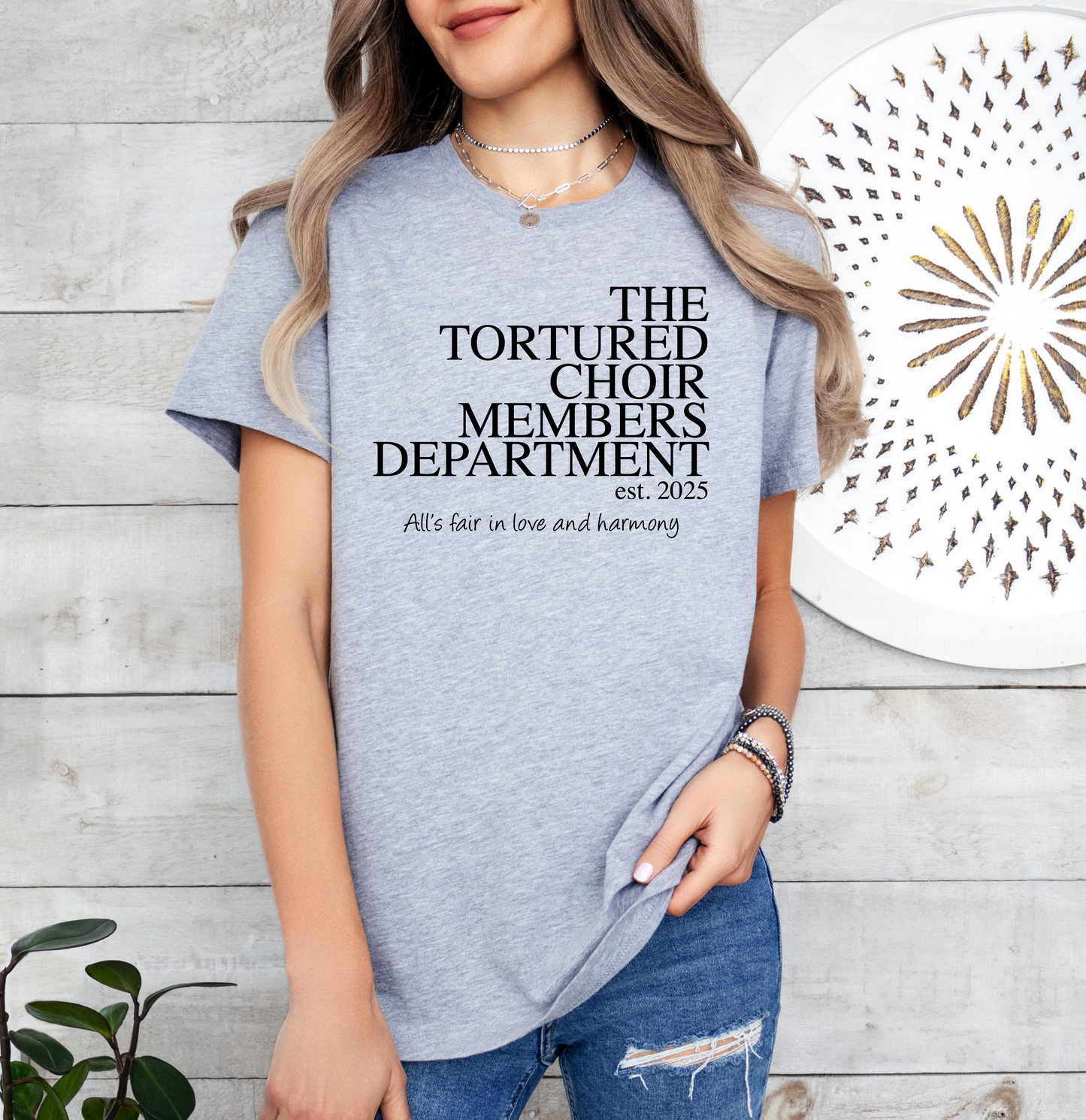 The Tortured Choir Department T-Shirt
