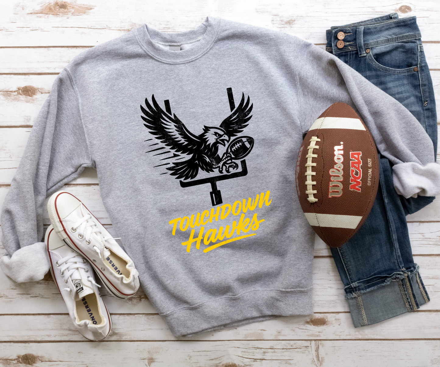 Touchdown Hawks! Sweatshirt