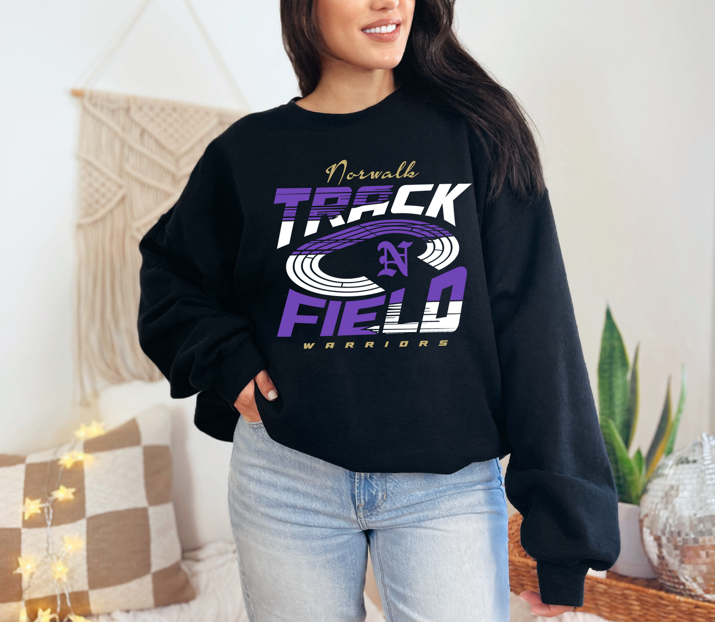 Norwalk Warriors Track & Field Sweatshirt