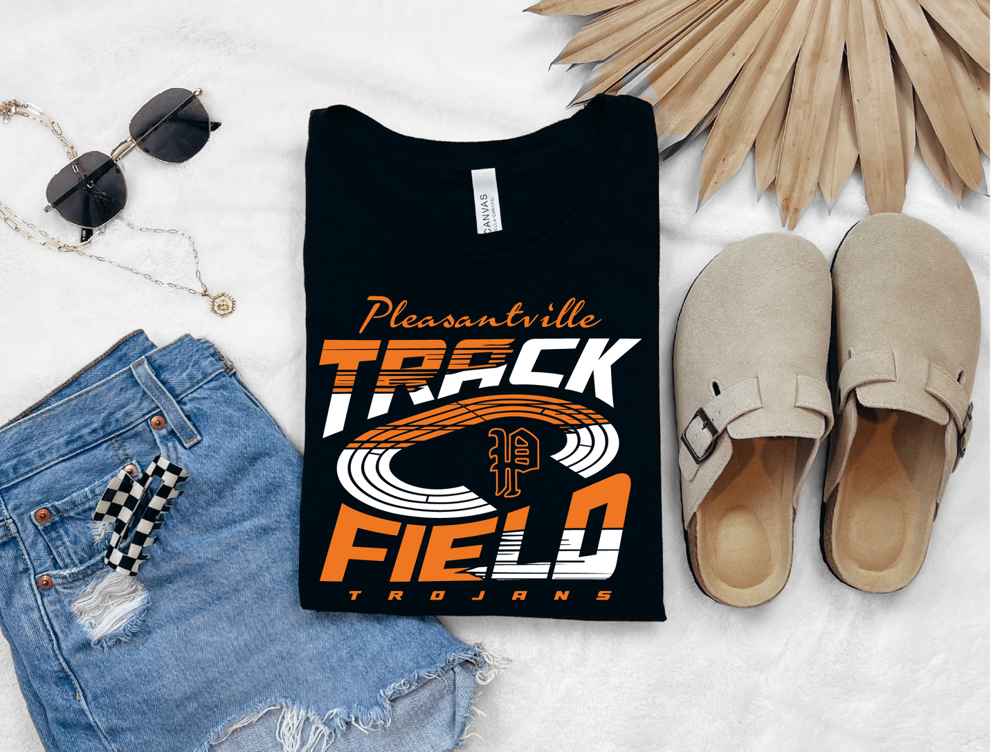Pleasantville Trojans Track & Field T-shirt