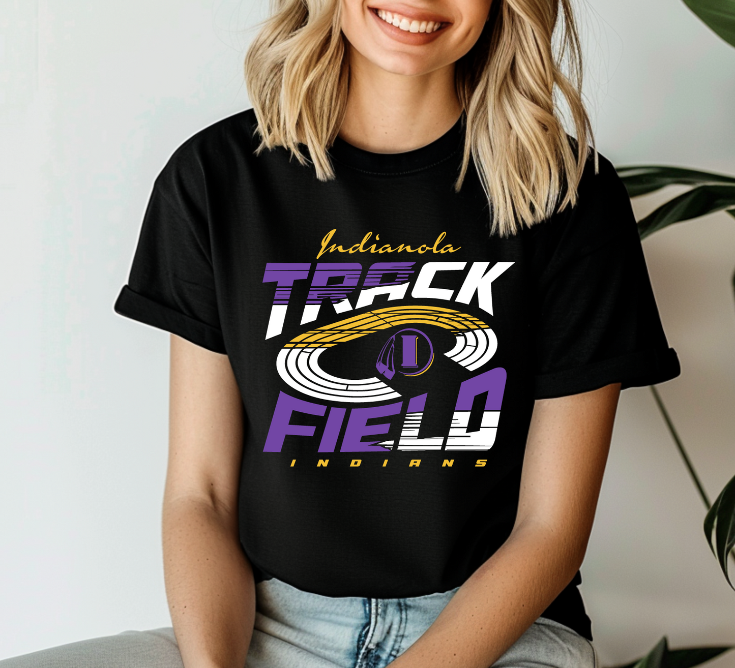 Indianola Indians Track & Field T-shirt