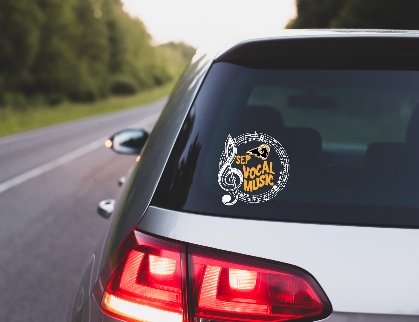 Vocal Music SEP Rams Decal