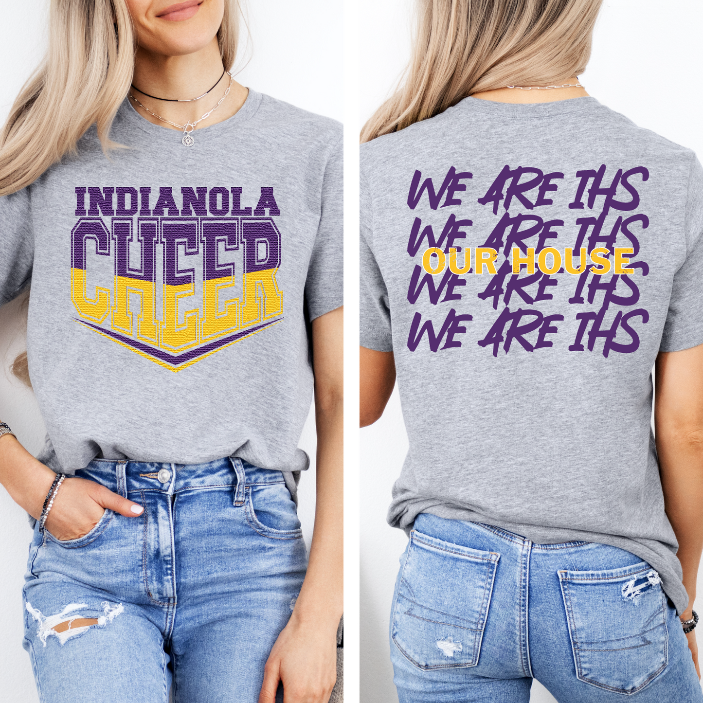 Indianola Cheer - We Are IHS T-shirt