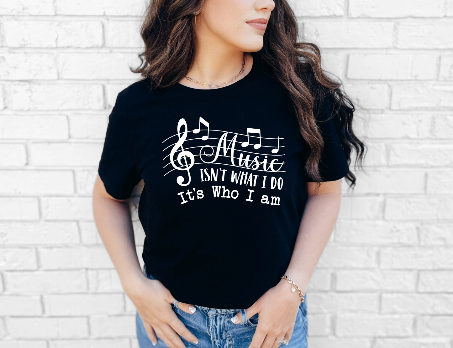 Music is Who I Am T-Shirt