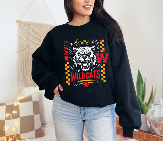 Checkin' Wildcats Sweatshirt