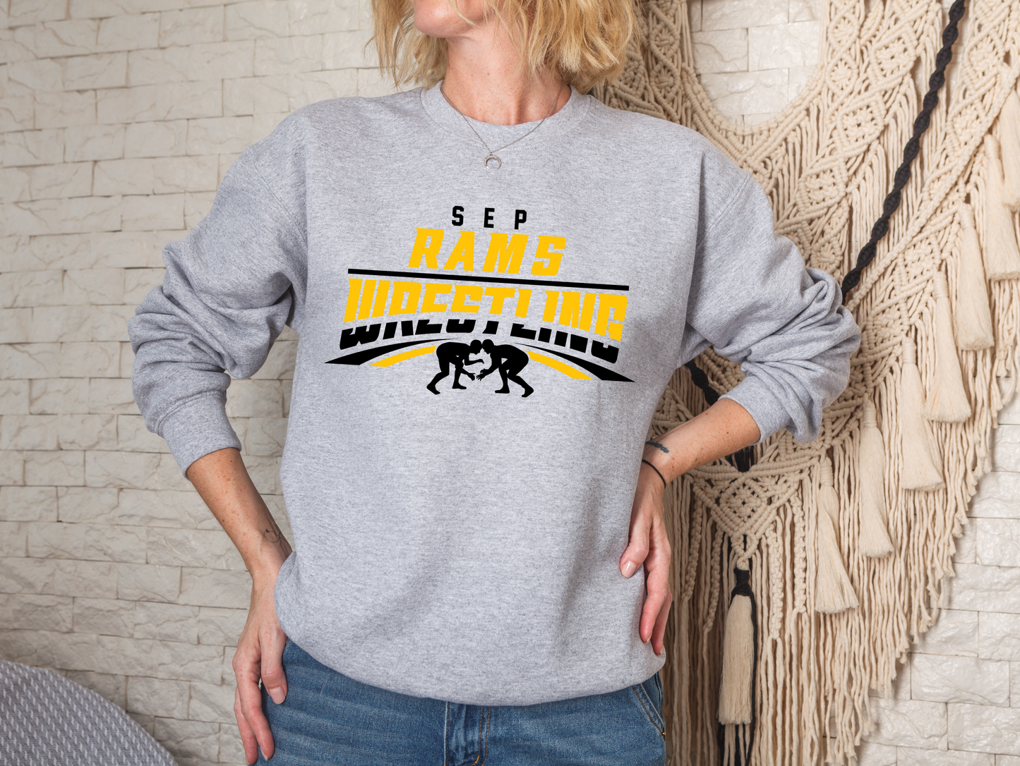SEP Rams Wrestling Sweatshirt