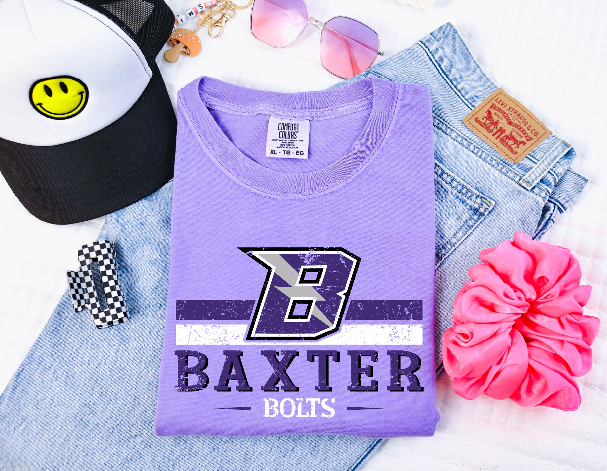 Baxter Bolts Spirit Wear