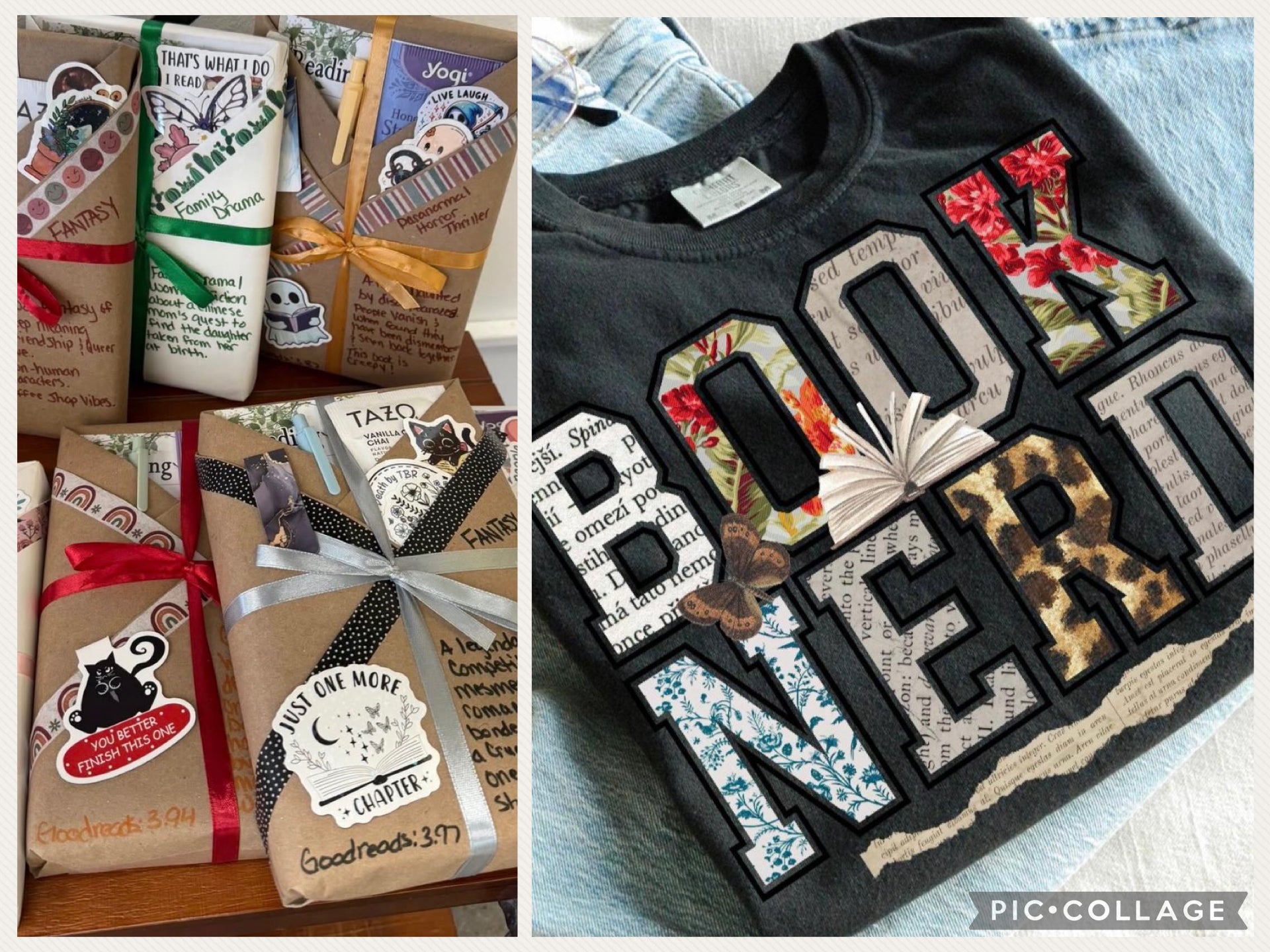 Blind Date with a Book Shirt Packages
