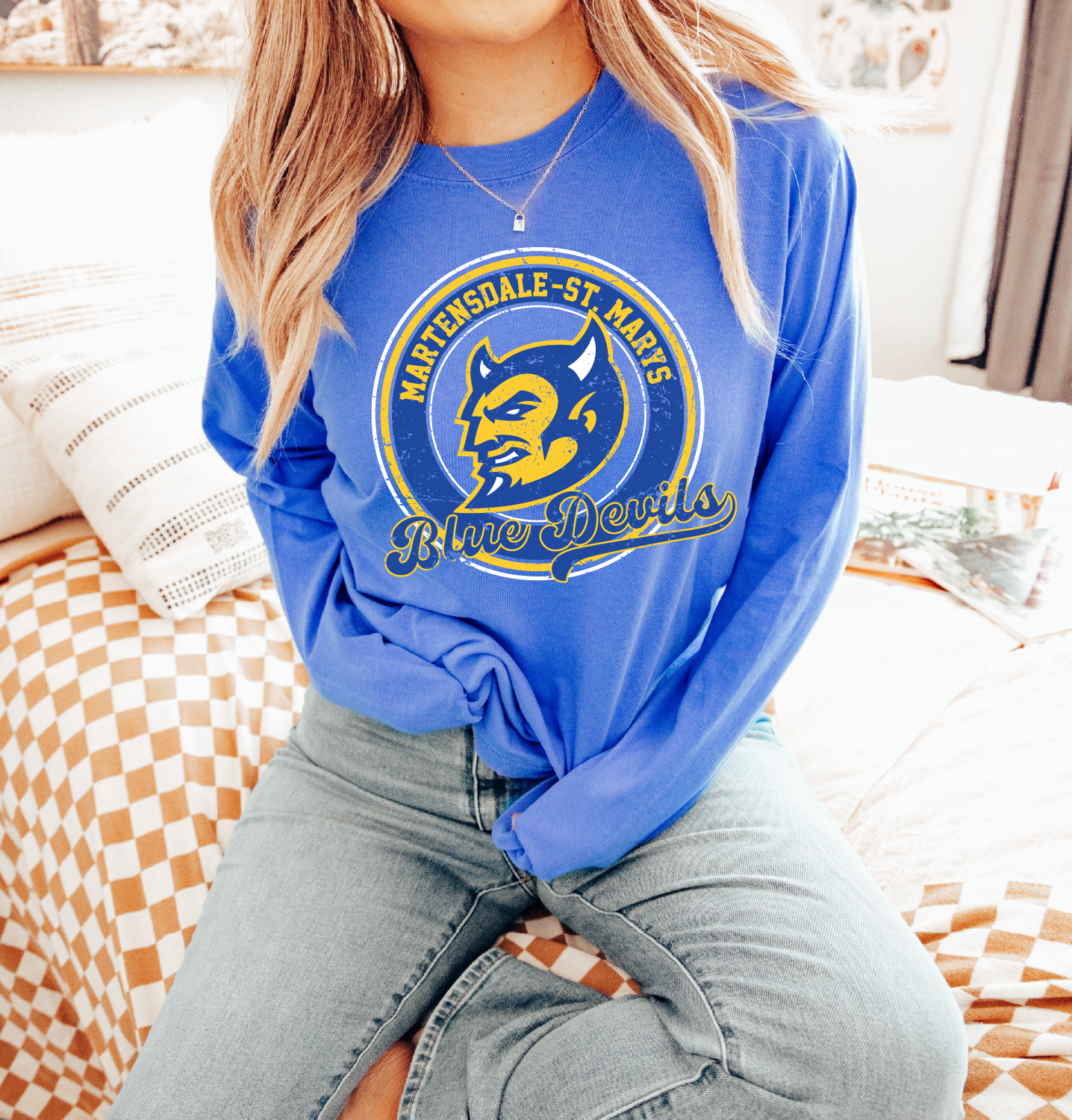 Martensdale St Mary's Blue Devils Spirit Wear