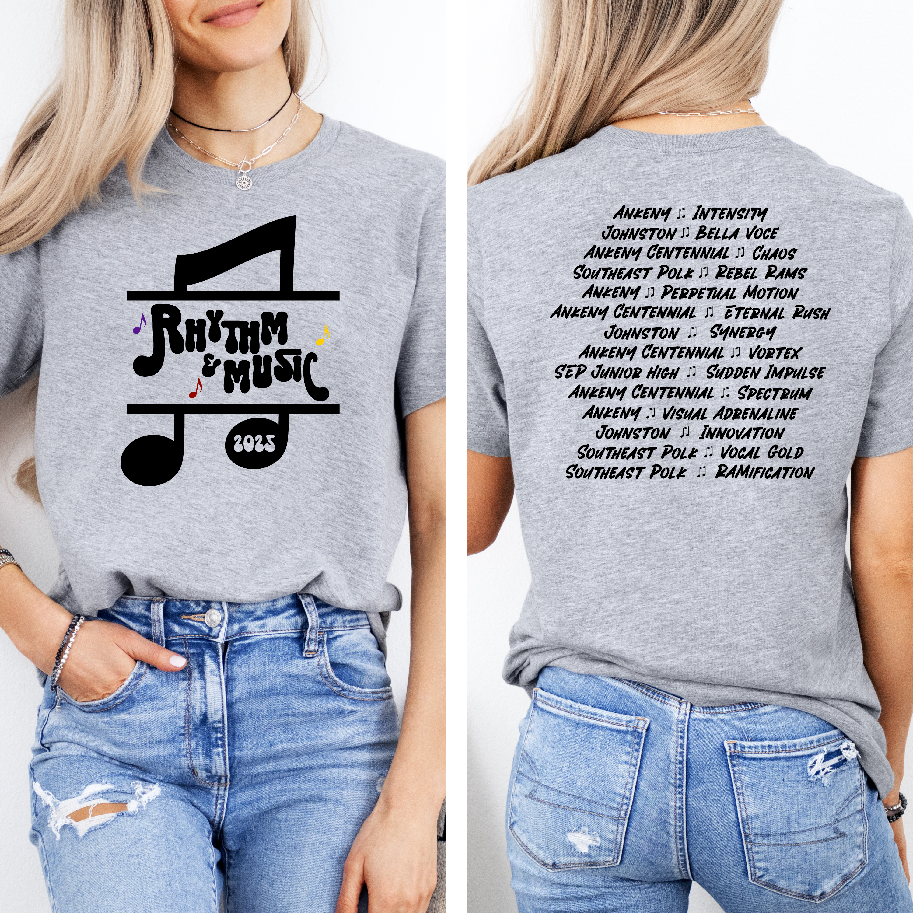2025 Rhythm and Music Showcase Apparel
