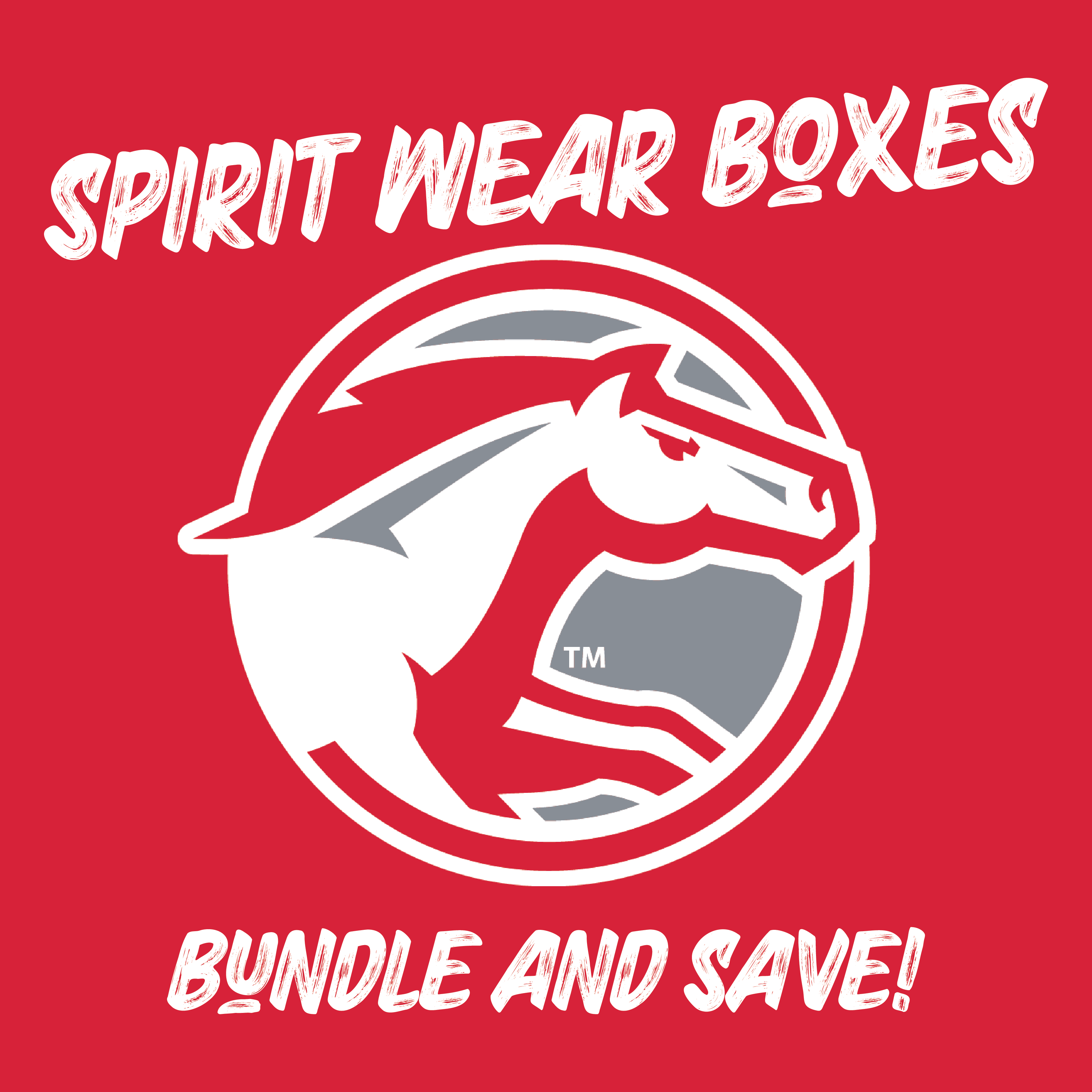 DCG Mustangs Spirt Wear Boxes