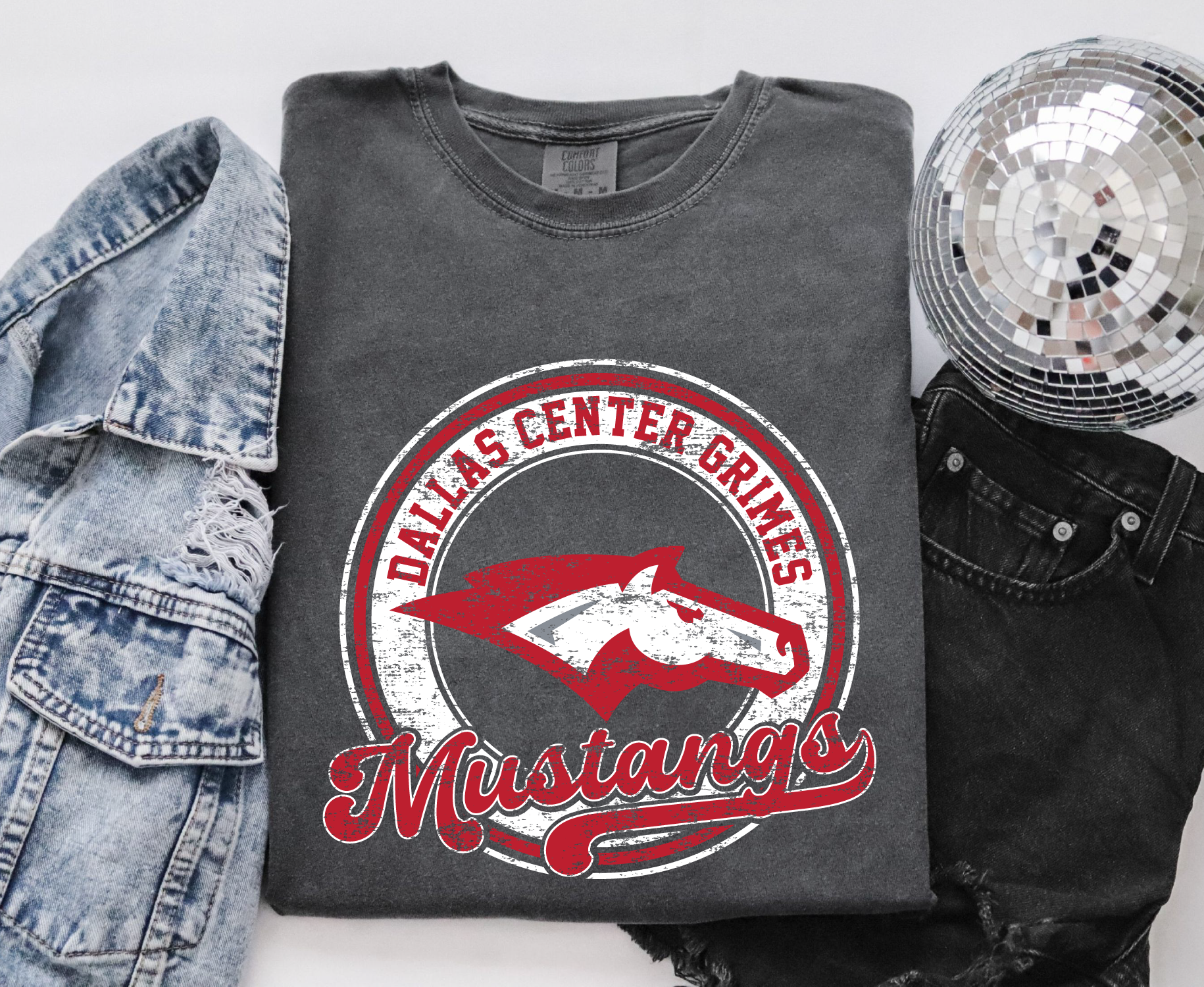 Dallas Center Grimes Mustangs Spirt Wear