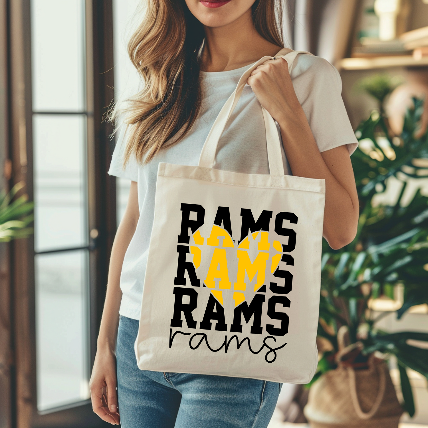 Rams Spirit Tote Bags