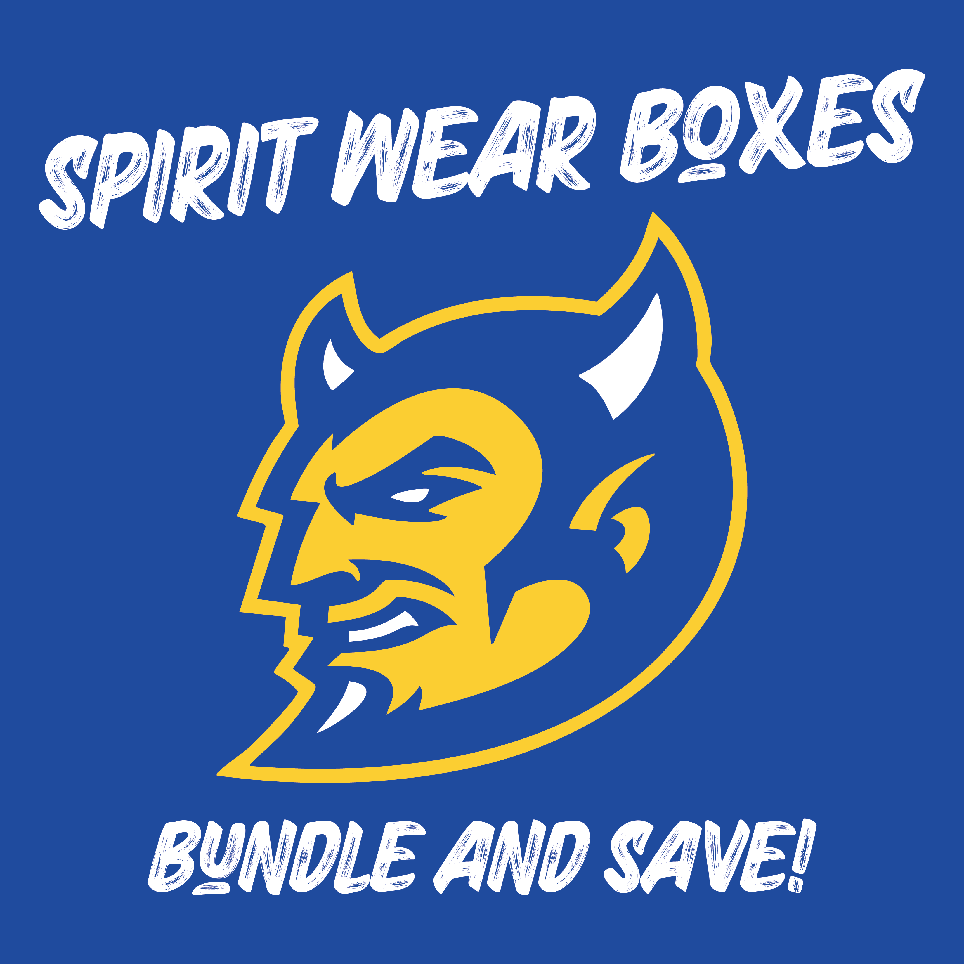 MSTM Blue Devils Spirt Wear Boxes