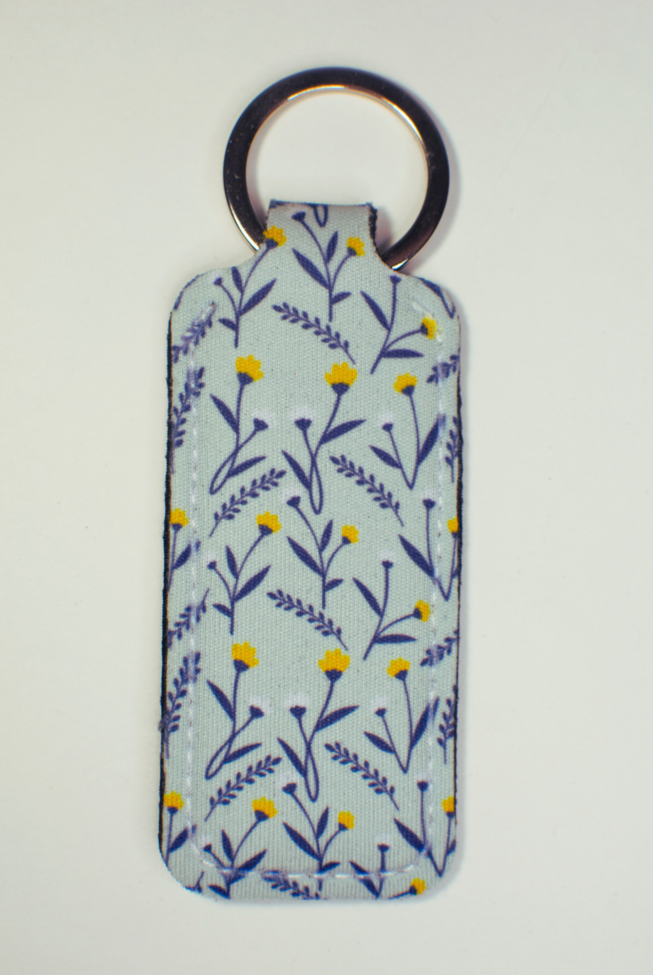 Wild Flowers Lip Balm Keychain