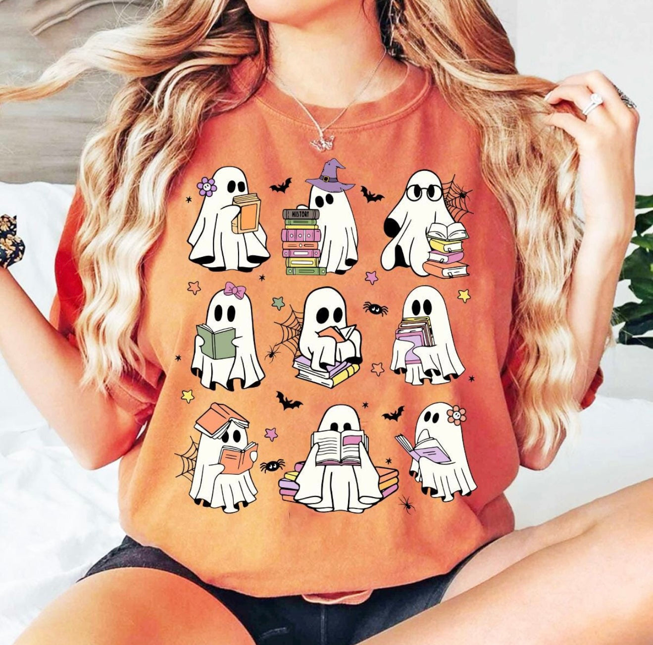 Ghostly Books T-shirt