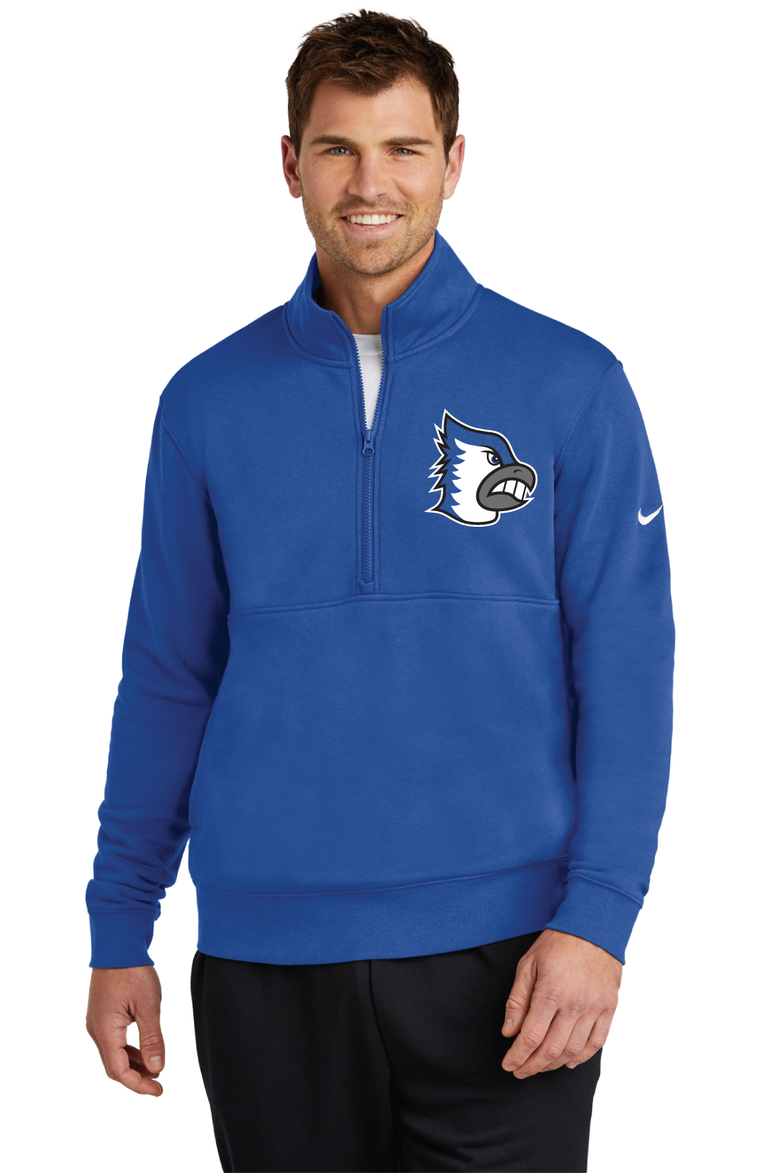Bondurant-Farrar Bluejays Nike 1/2 Zip Sweatshirt
