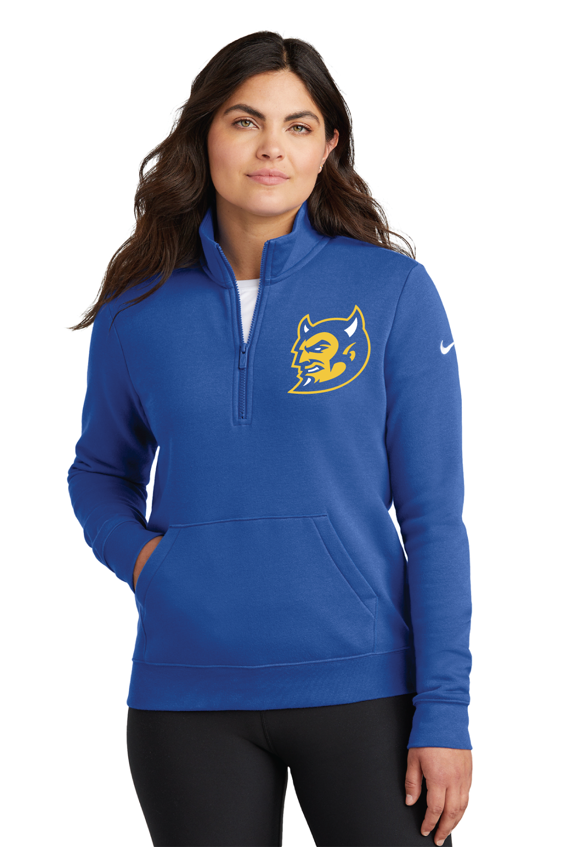 MSTM Blue Devils Nike 1/2 Zip Sweatshirt