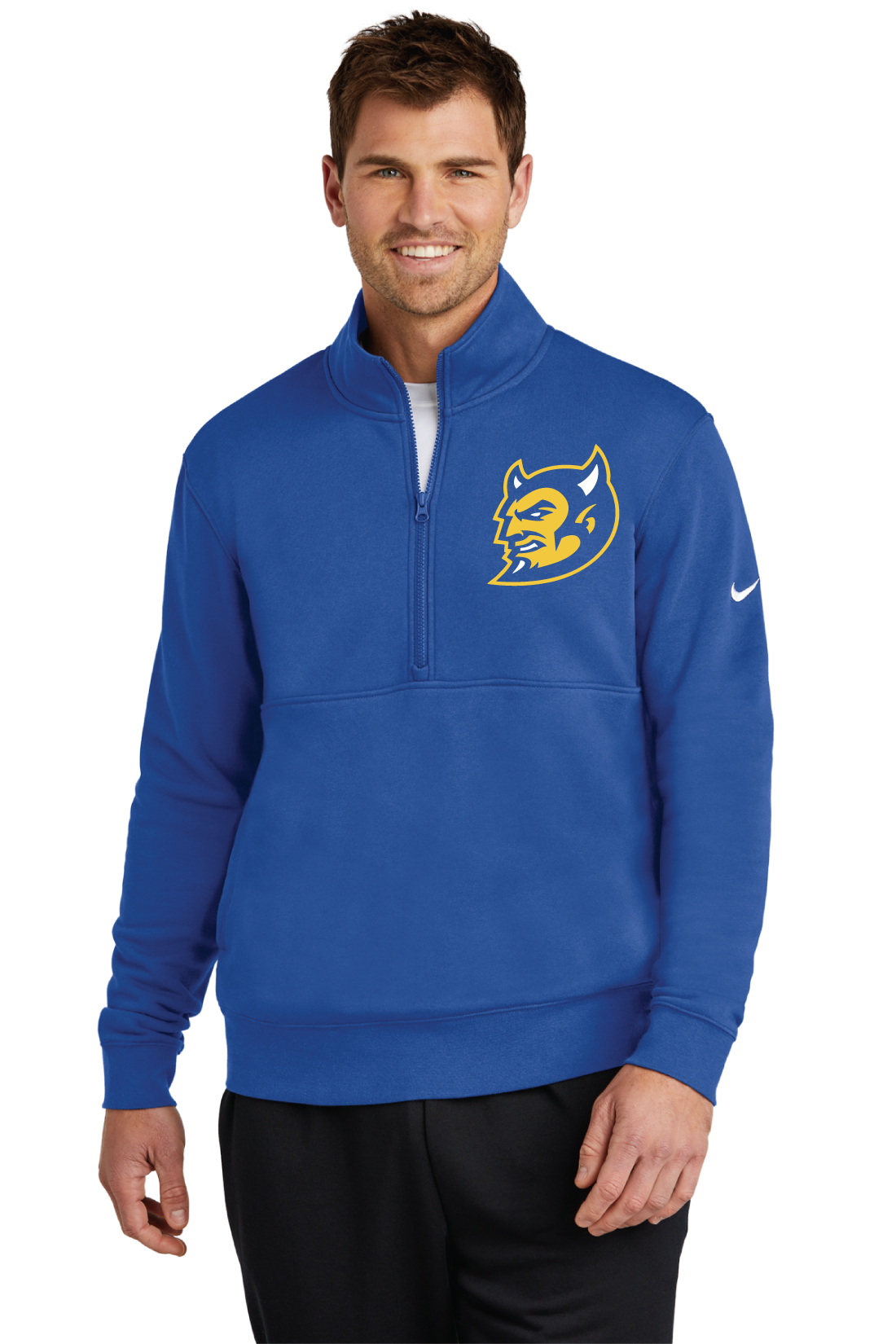 MSTM Blue Devils Nike 1/2 Zip Sweatshirt