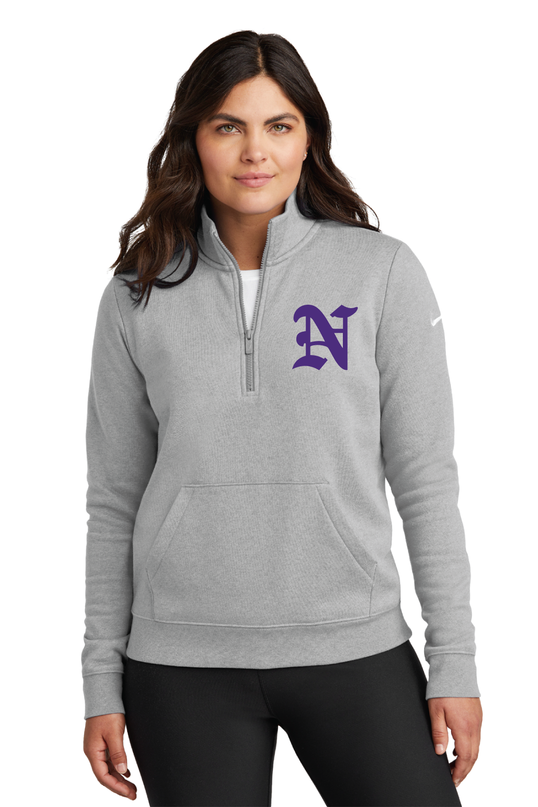 Norwalk Warriors Nike 1/2 Zip Sweatshirt