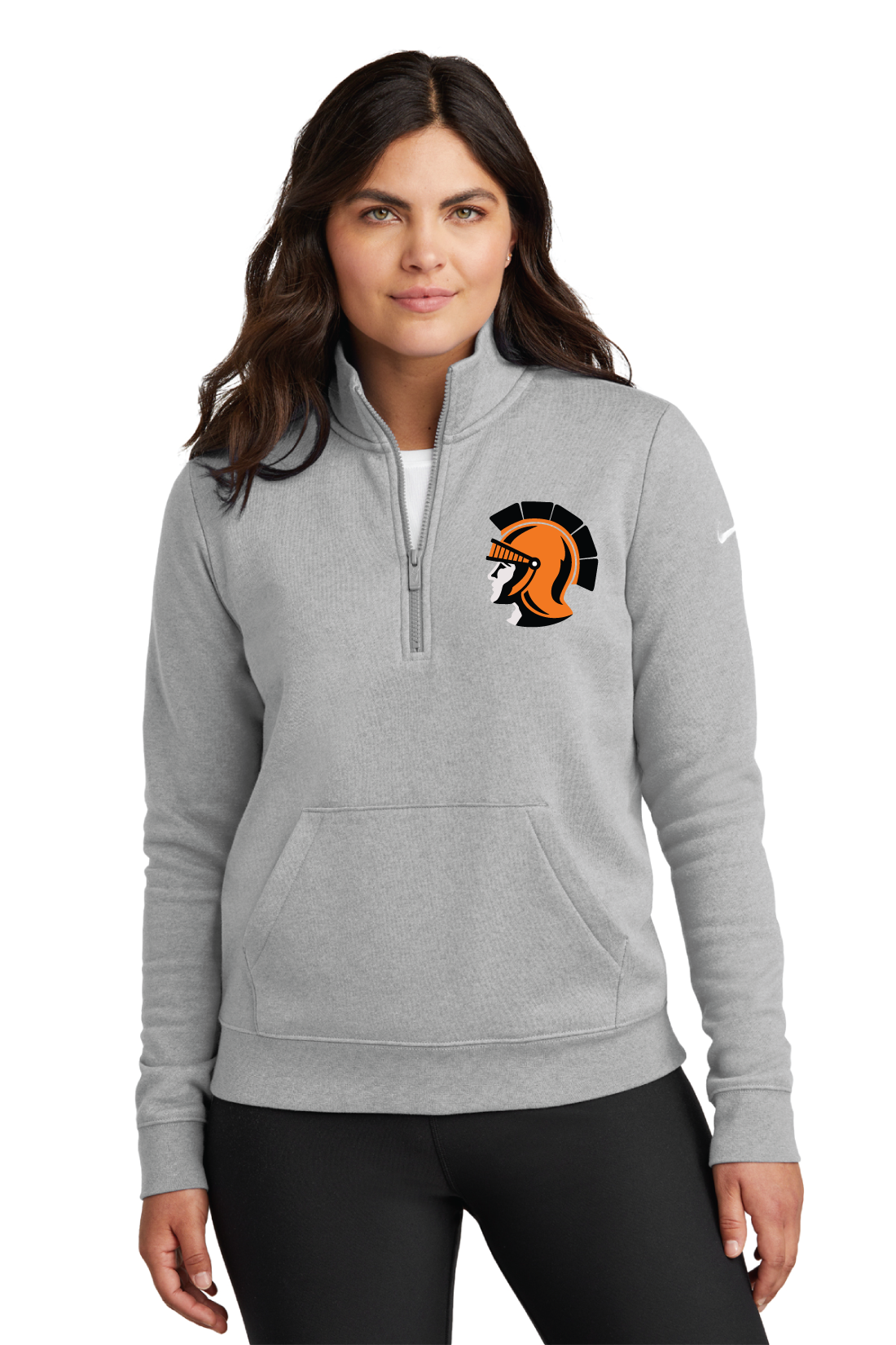 Pleasantville Trojans Nike 1/2 Zip Sweatshirt