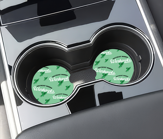 SE Warren Warhawks - Car Coasters