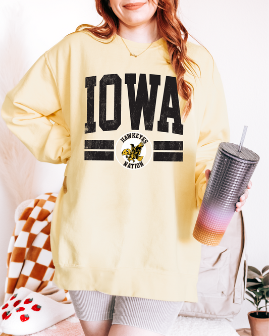 Iowa Hawkeyes Nation Premium Sweatshirt