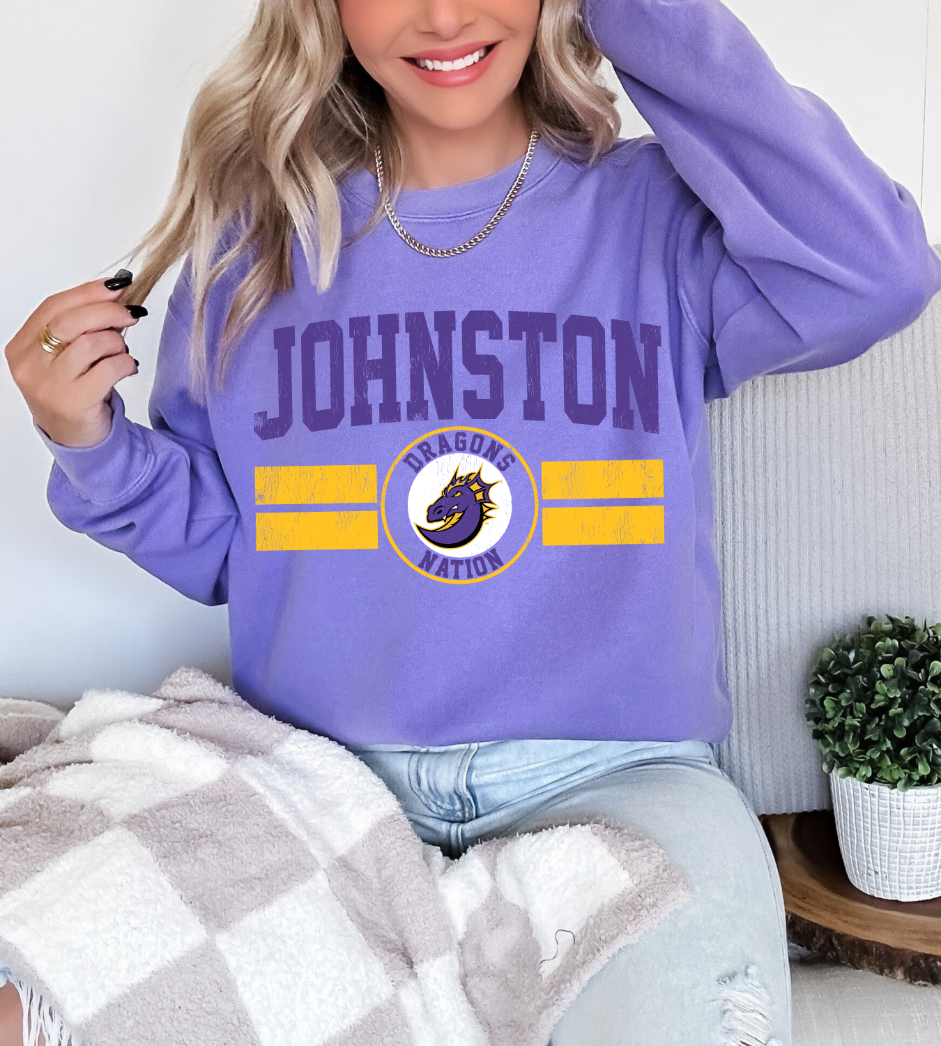 Johnston Dragons Nation Premium Sweatshirt