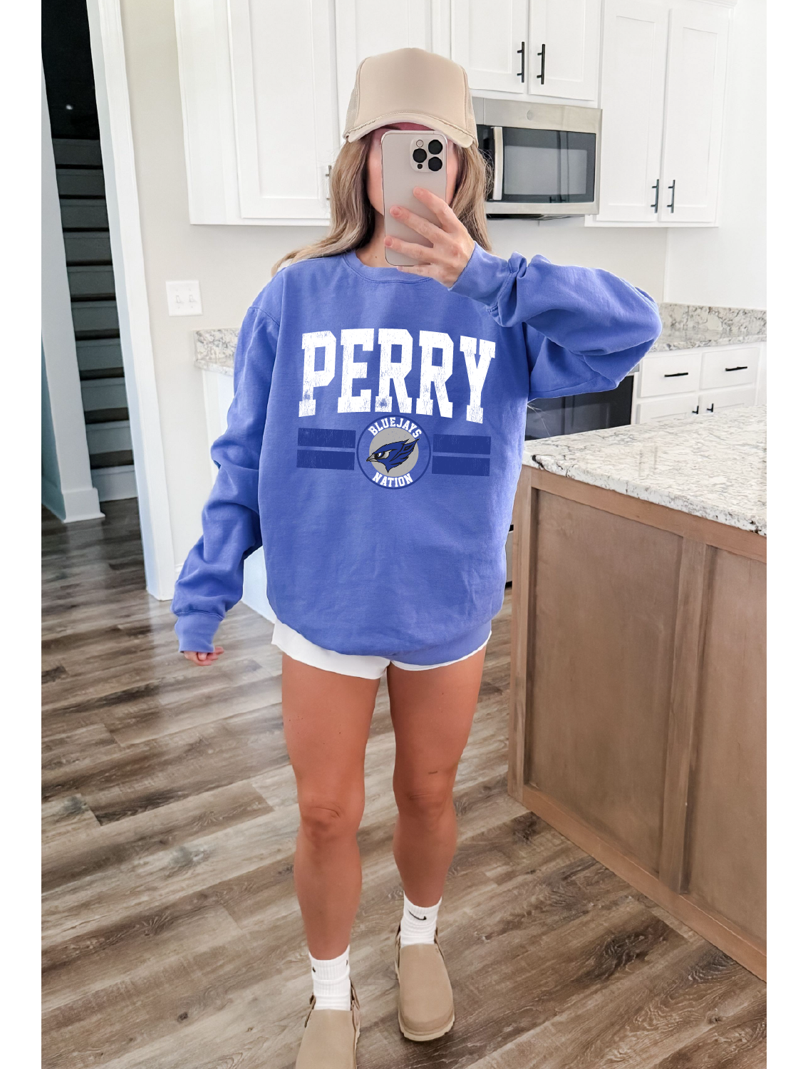 Perry Bluejays Nation Premium Sweatshirt