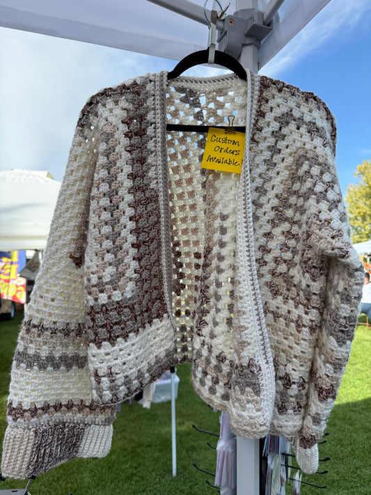 Hand Crocheted Cardigans
