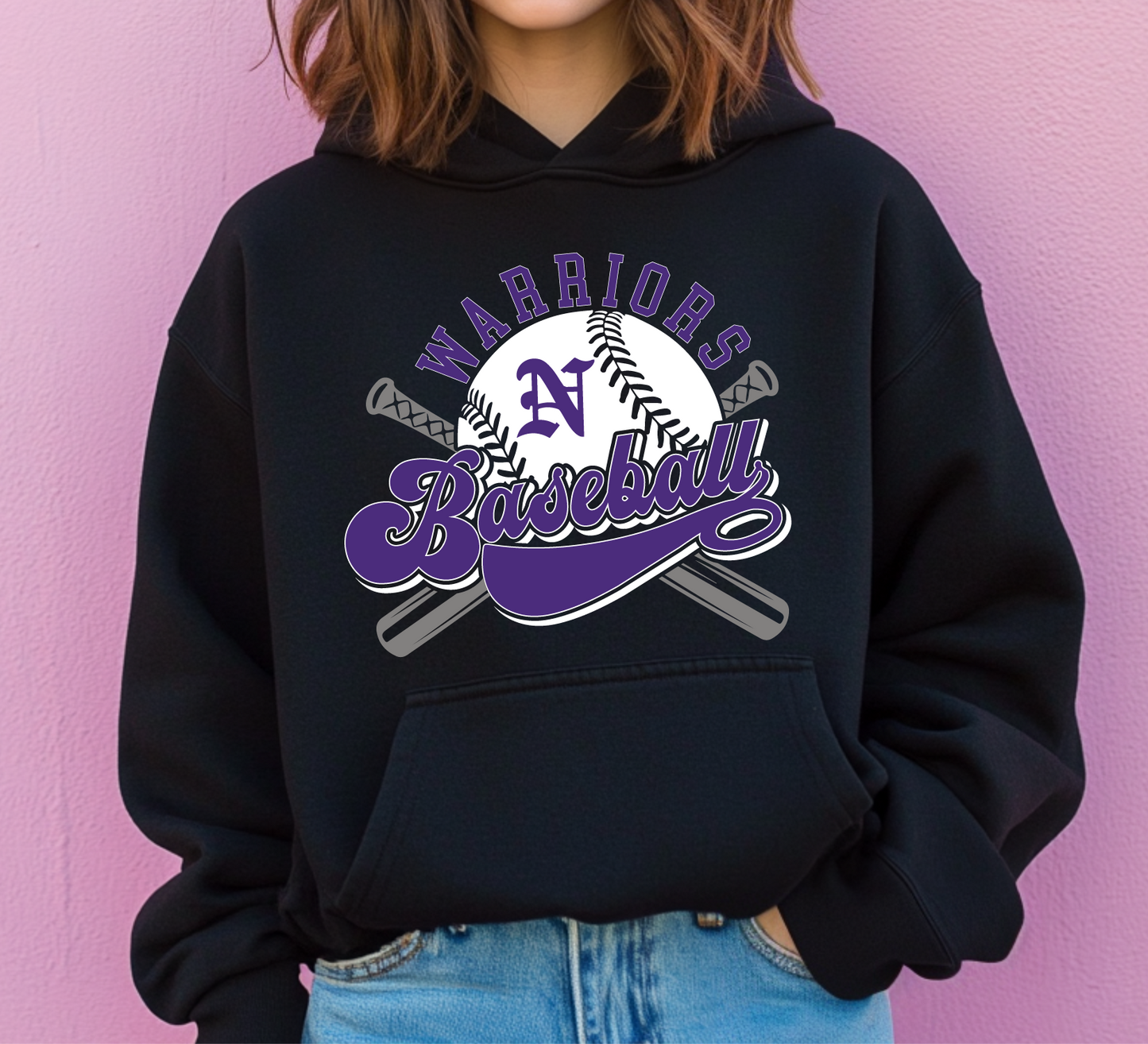 Norwalk Warriors Retro Baseball Sweatshirt
