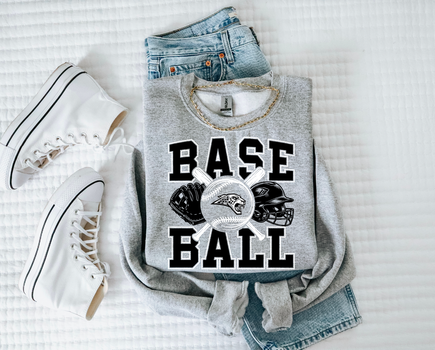 AC Jaguars Baseball Stack Sweatshirt