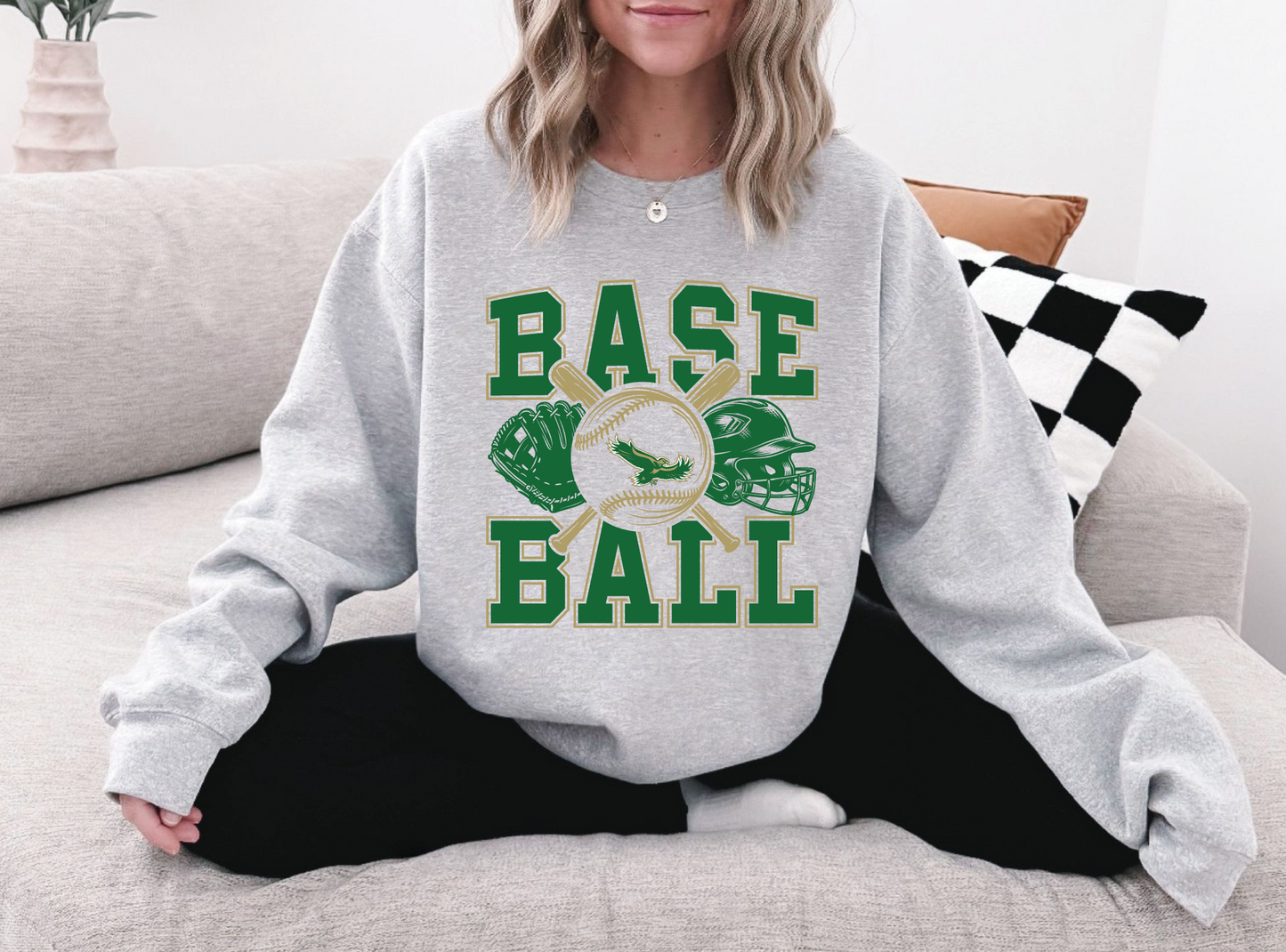 WG Hawks Baseball Stack Sweatshirt