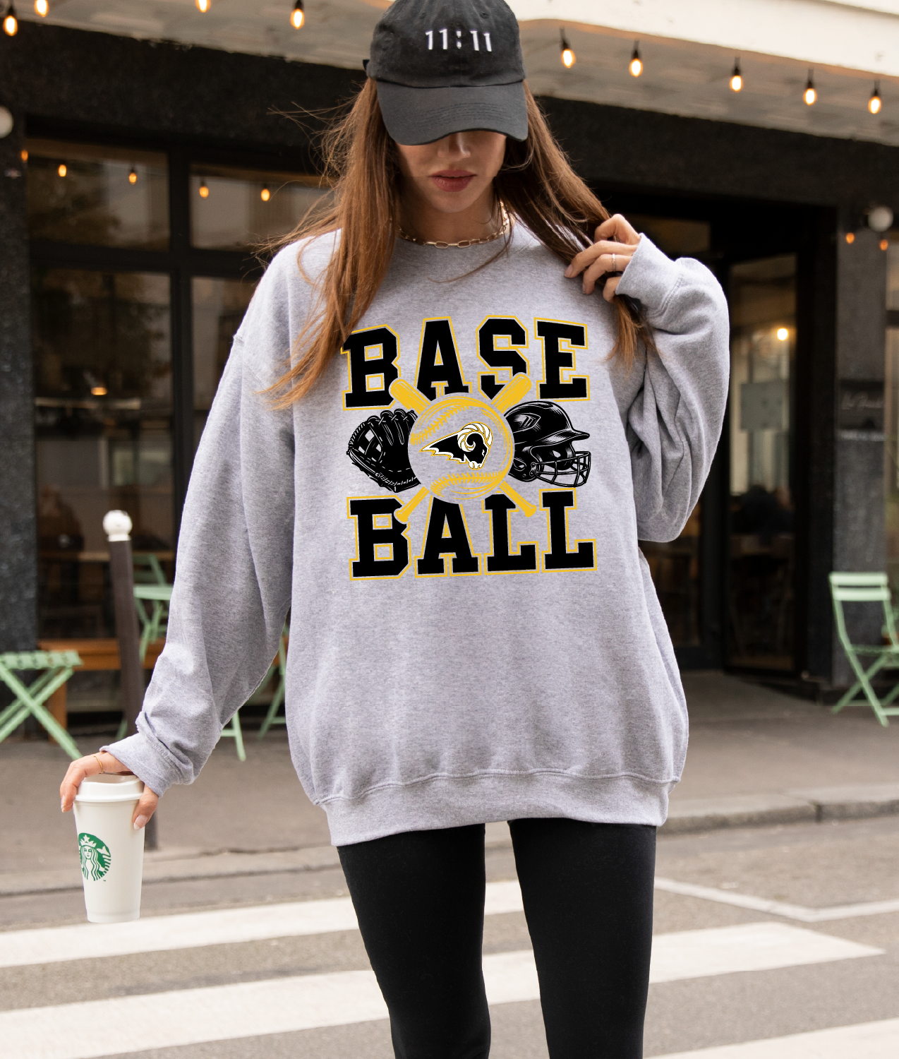 SEP Rams Baseball Stack Sweatshirt