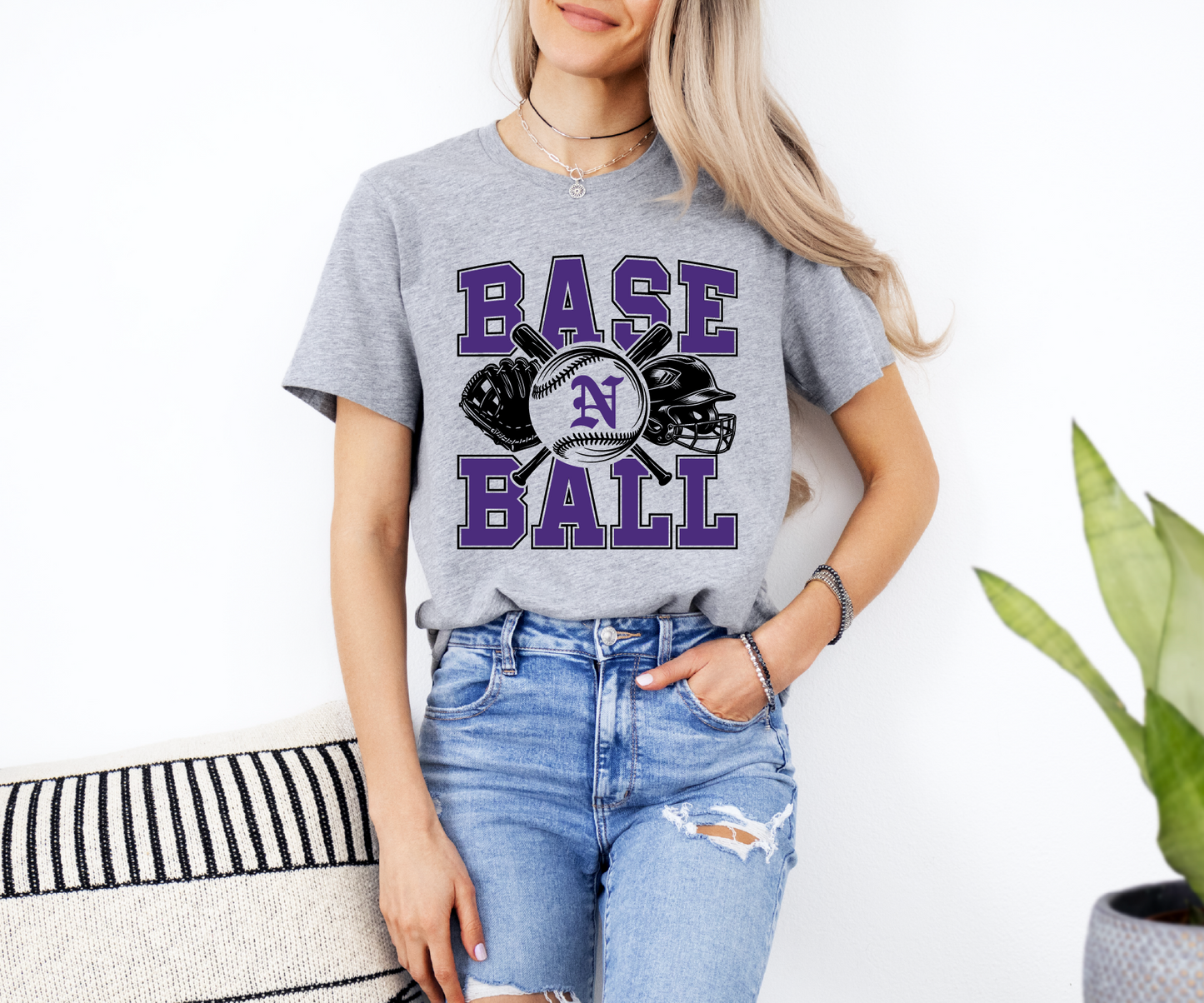 Norwalk Warriors Baseball Stack T-Shirt