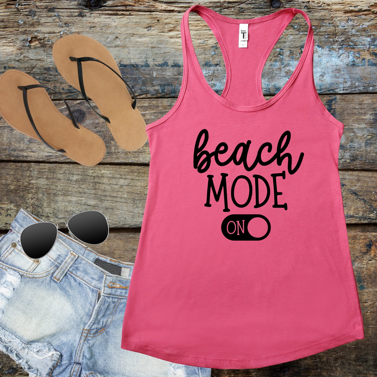 Beach Mode On Tank