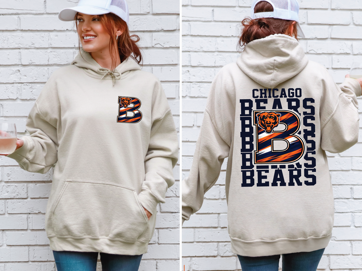Chicago Bears Stack Sweatshirt