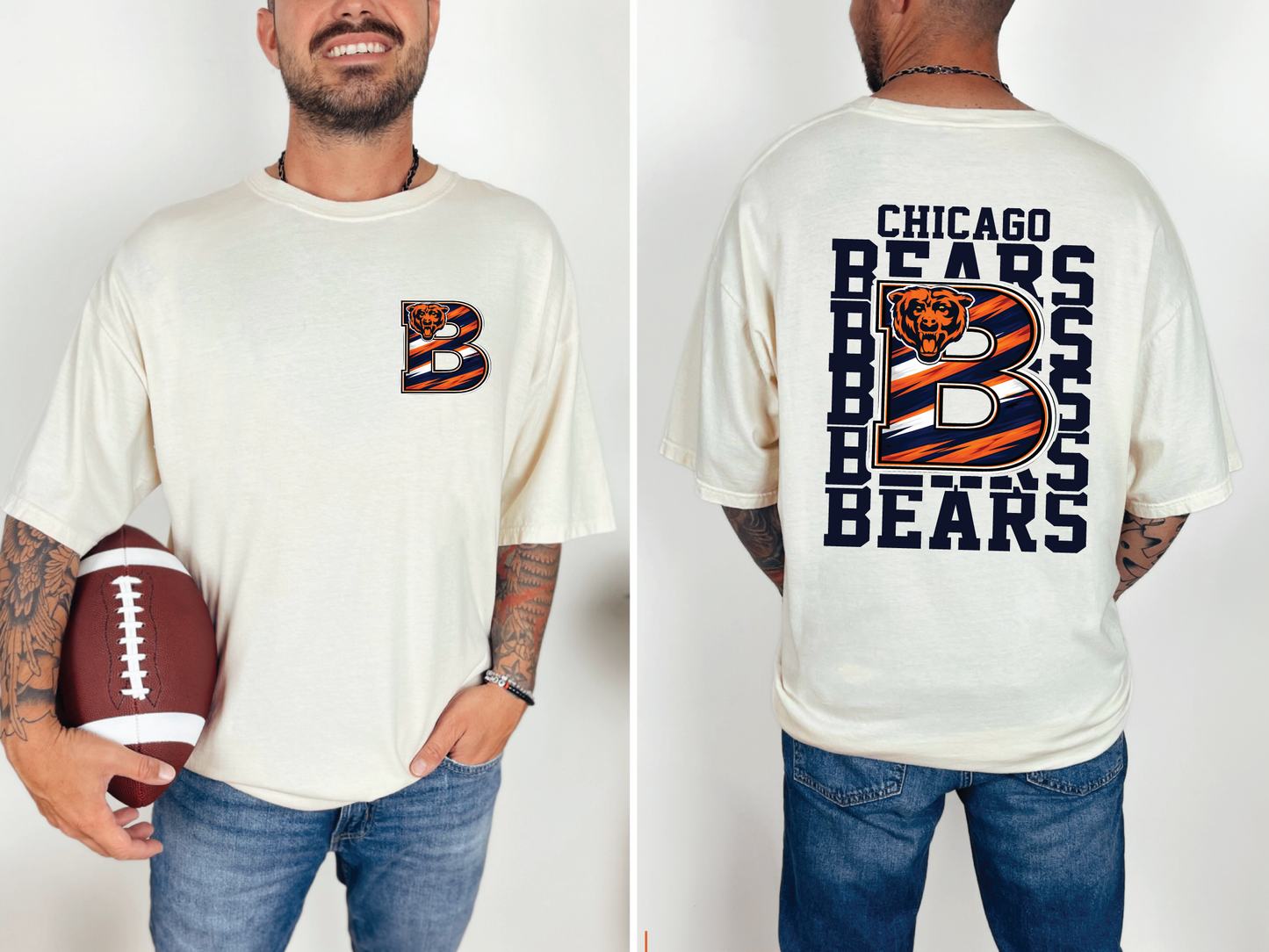 Chicago Bears Stack T-shirt