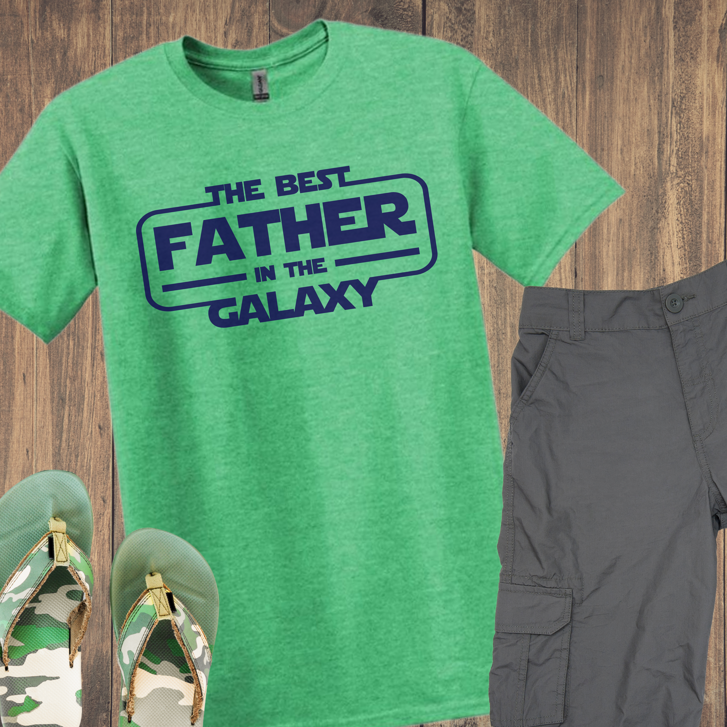 Best Father in the Galaxy T-shirt