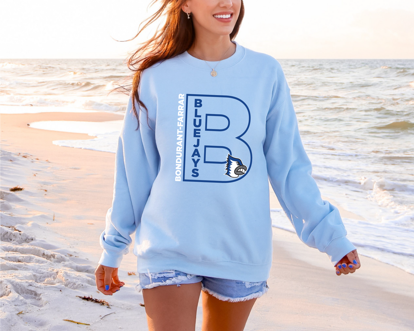 Big Bold Bluejays Sweatshirt
