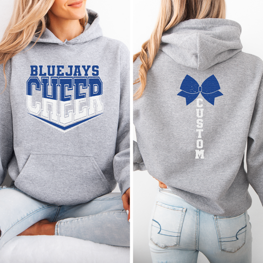 Customized Bluejays Cheer Sweatshirt