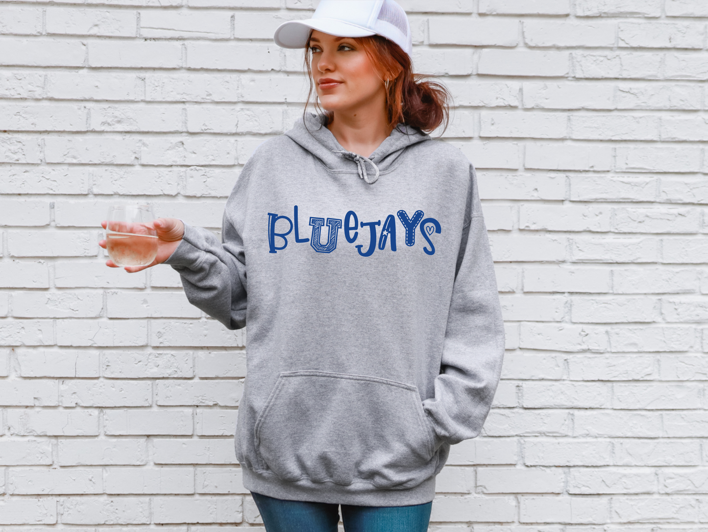 Doodle Bluejays Sweatshirt