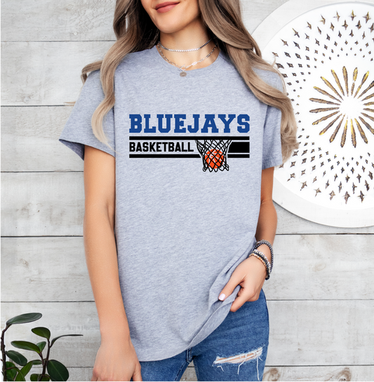 Basketball Net Bluejays T-shirt