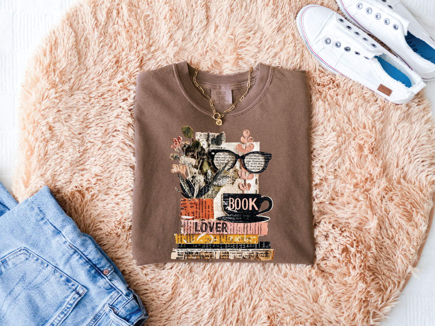 Vintage Book Lover T-shirt