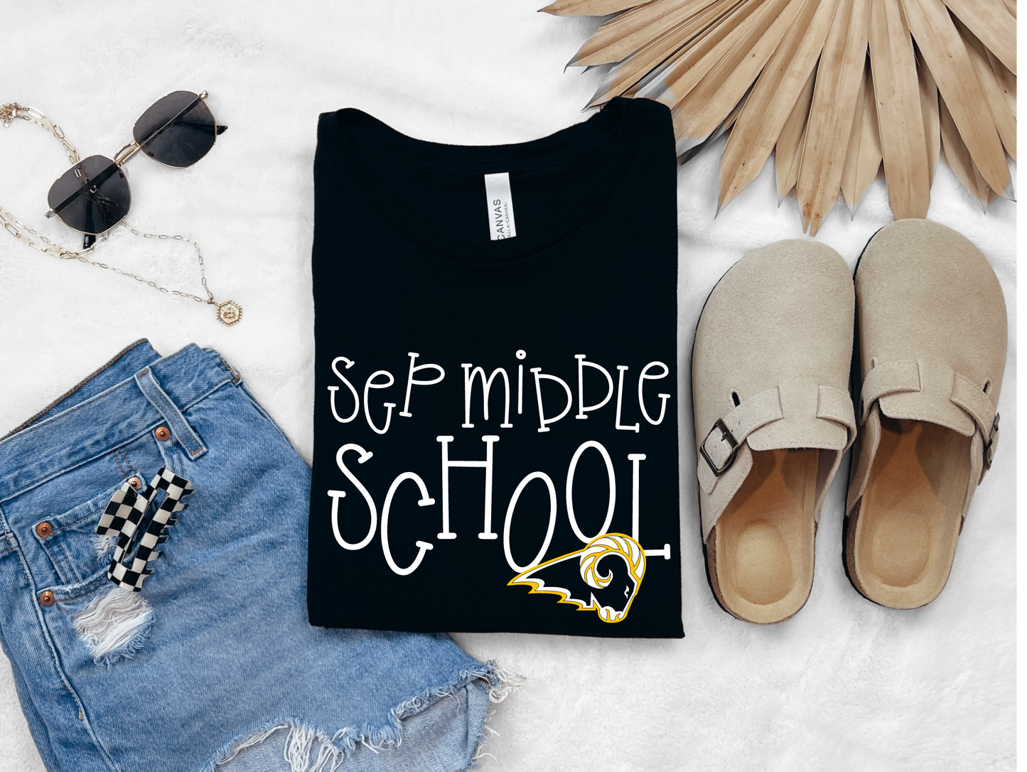 Bouncy Rams SEP School Specific T-shirt (ALL SCHOOLS)