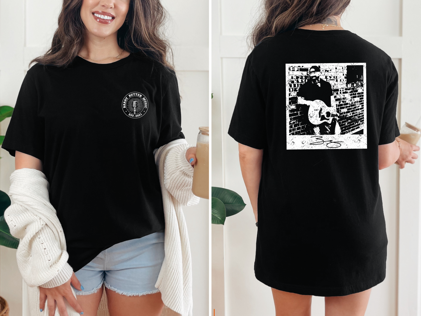 Barry Rutter Music Polaroid T-shirt